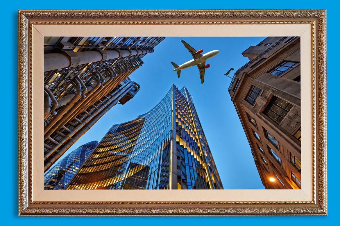 东方特色金色相框画框样机素材库精选模板v02 Oriental_Gold-Frame-Mockup-02插图(1)