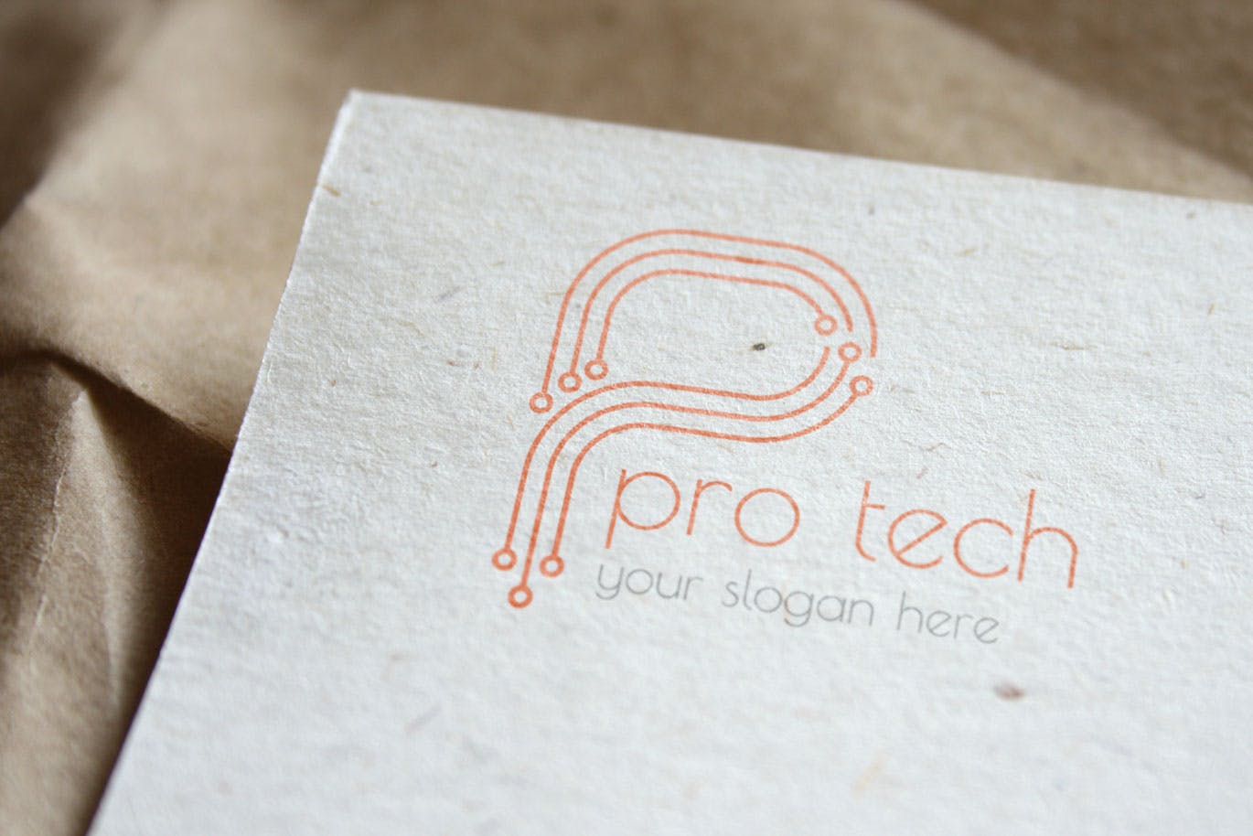 字母P创意图形企业Logo设计素材库精选模板 Letter Based Business Logo Template插图(3)