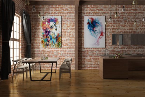 工作室艺术作品油画展示样机模板Vol.6 Picture Art Mockup [Vol 6]