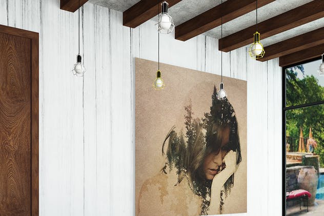 工作室艺术作品油画展示样机模板Vol.6 Picture Art Mockup [Vol 6]插图(6)