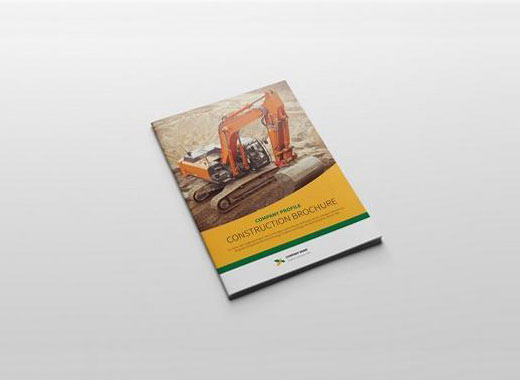 12页建筑公司介绍杂志模板下载[indd]