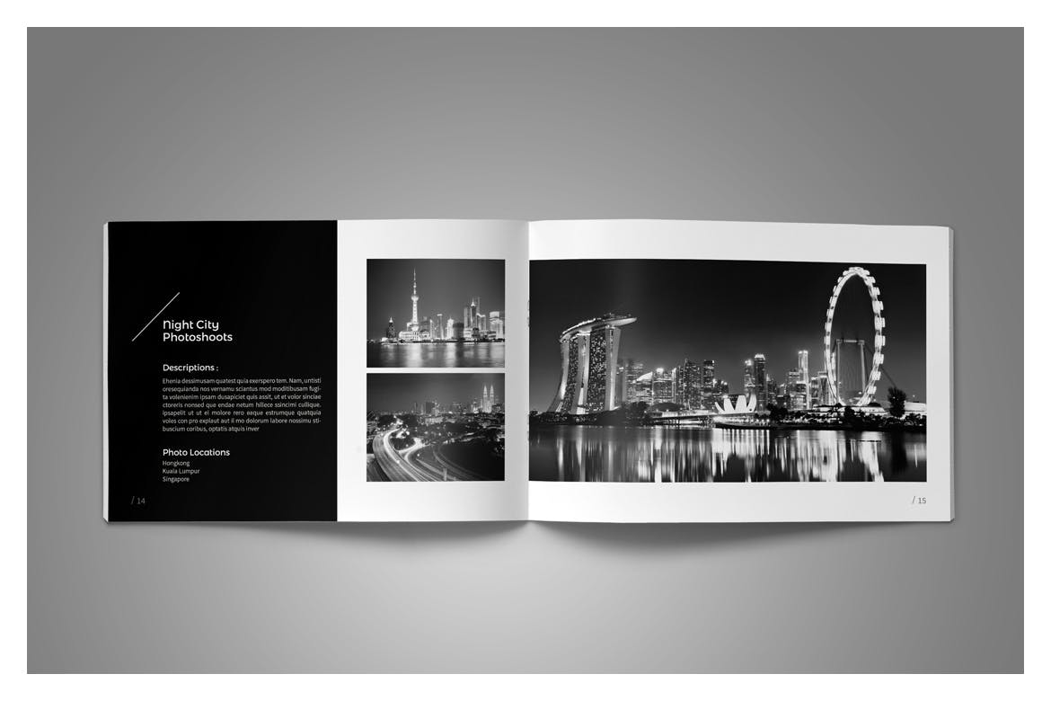 摄影师摄影作品集模板 Photography Portfolio Template插图(9)