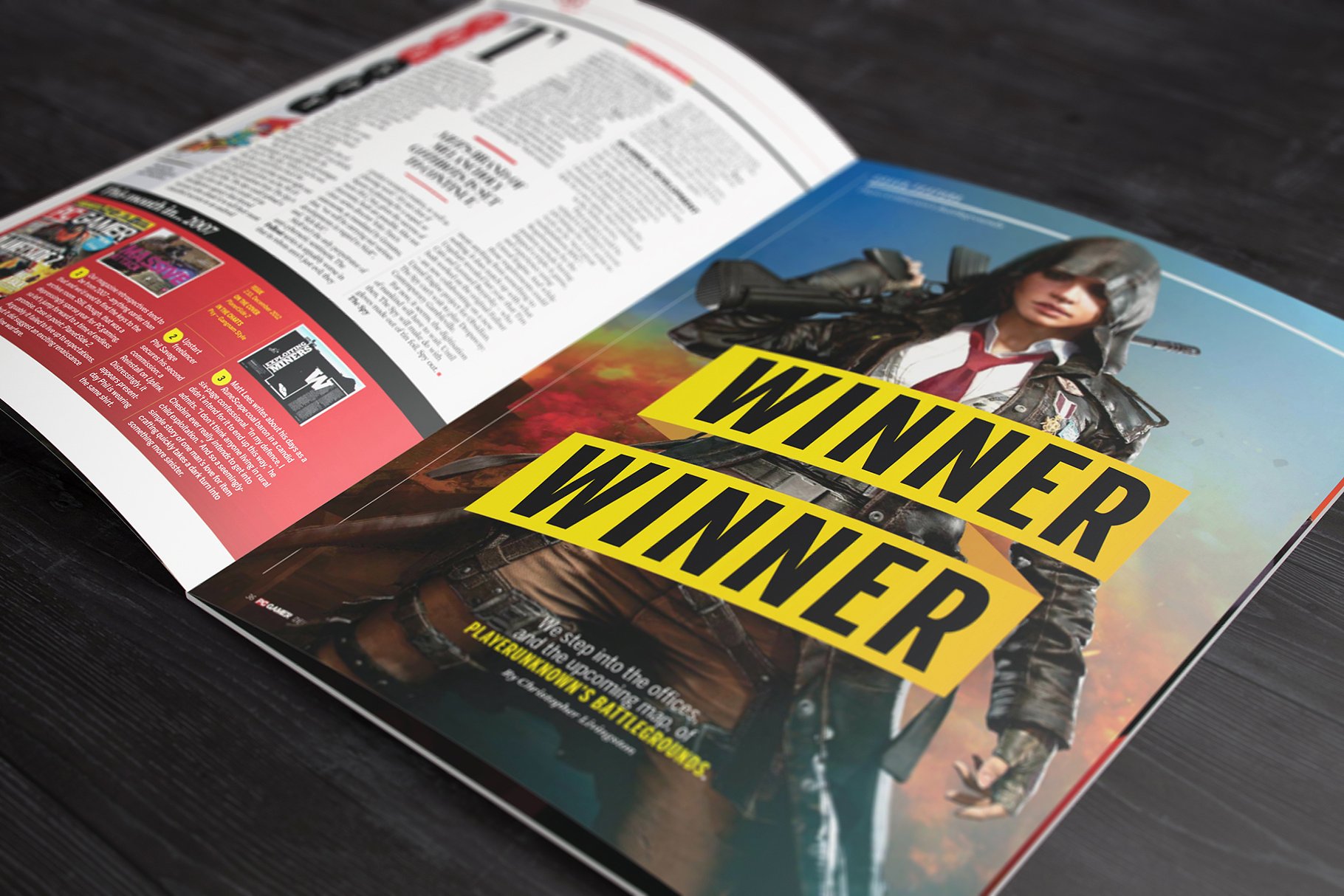 A5杂志封面封底及内页设计展示样机 A5 Magazine Mockups v.3插图