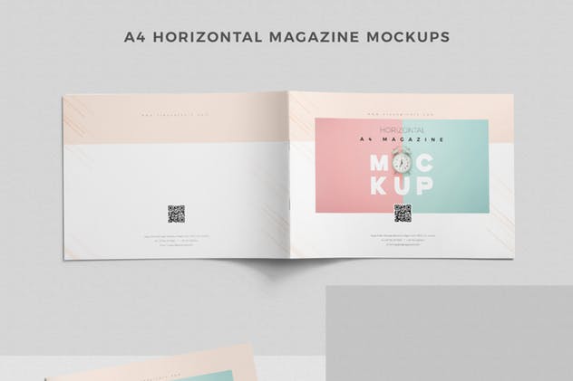 43款个性独家杂志样机模板 43 Magazine Mockups Bundle插图(13)