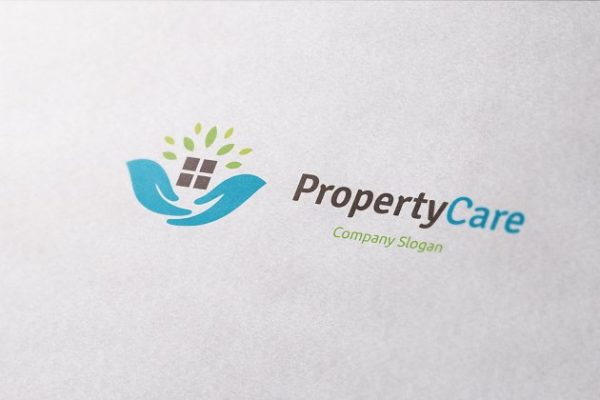企业简易Logo展示模板 Property Care