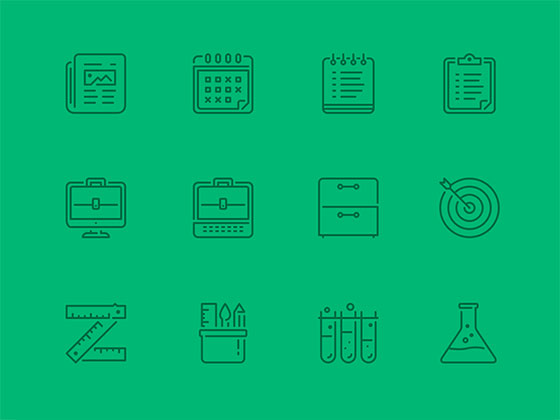 80 枚 LineKing 图标素材之家精选sketch素材