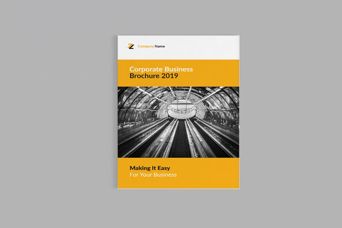 18页企业品牌形象宣传画册设计INDD模板 Pachira – Corporate Brochure Template插图