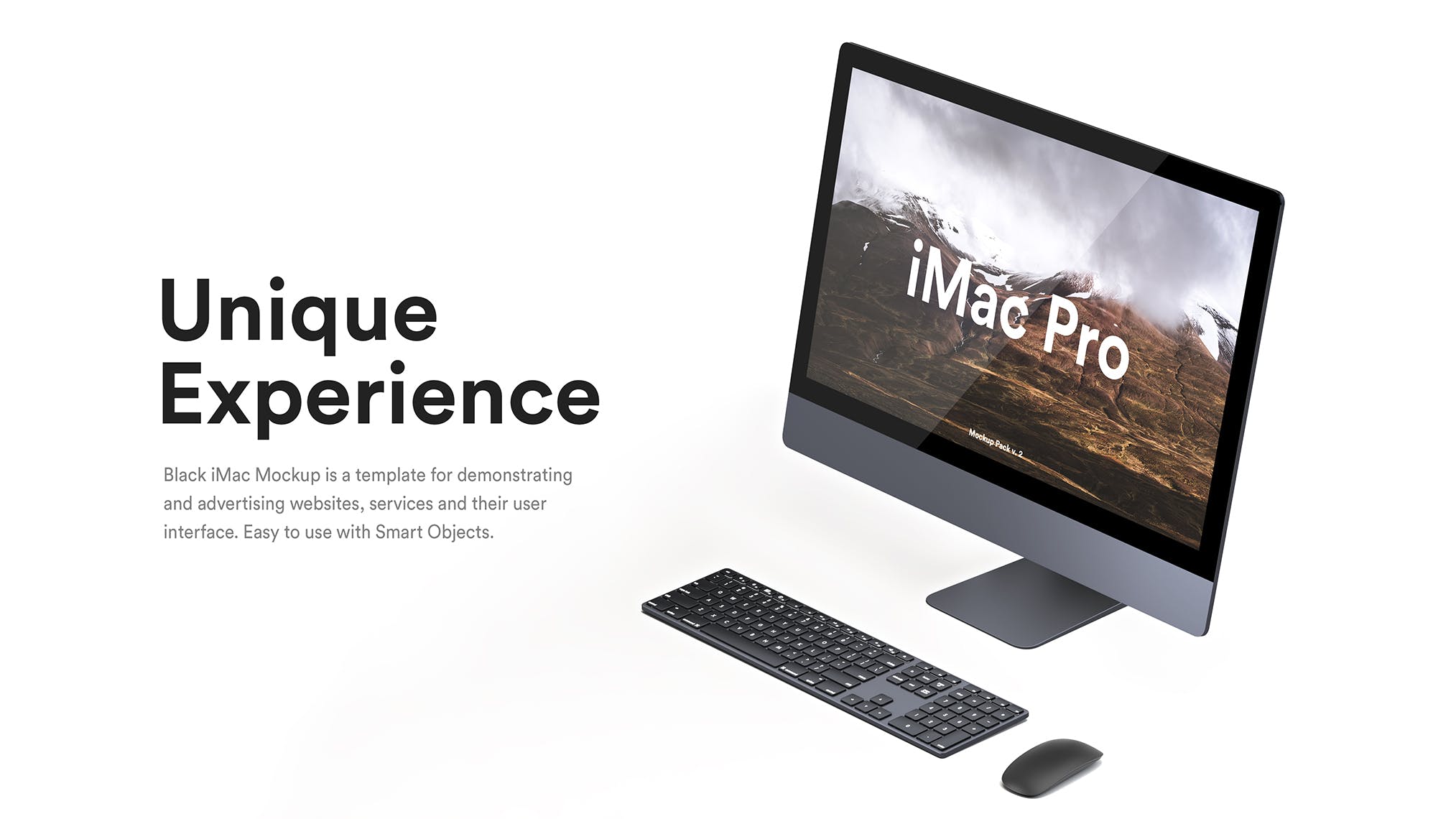 5K高分辨率iMac Pro一体机多角度样机模板 iMac Pro Kit插图(15)