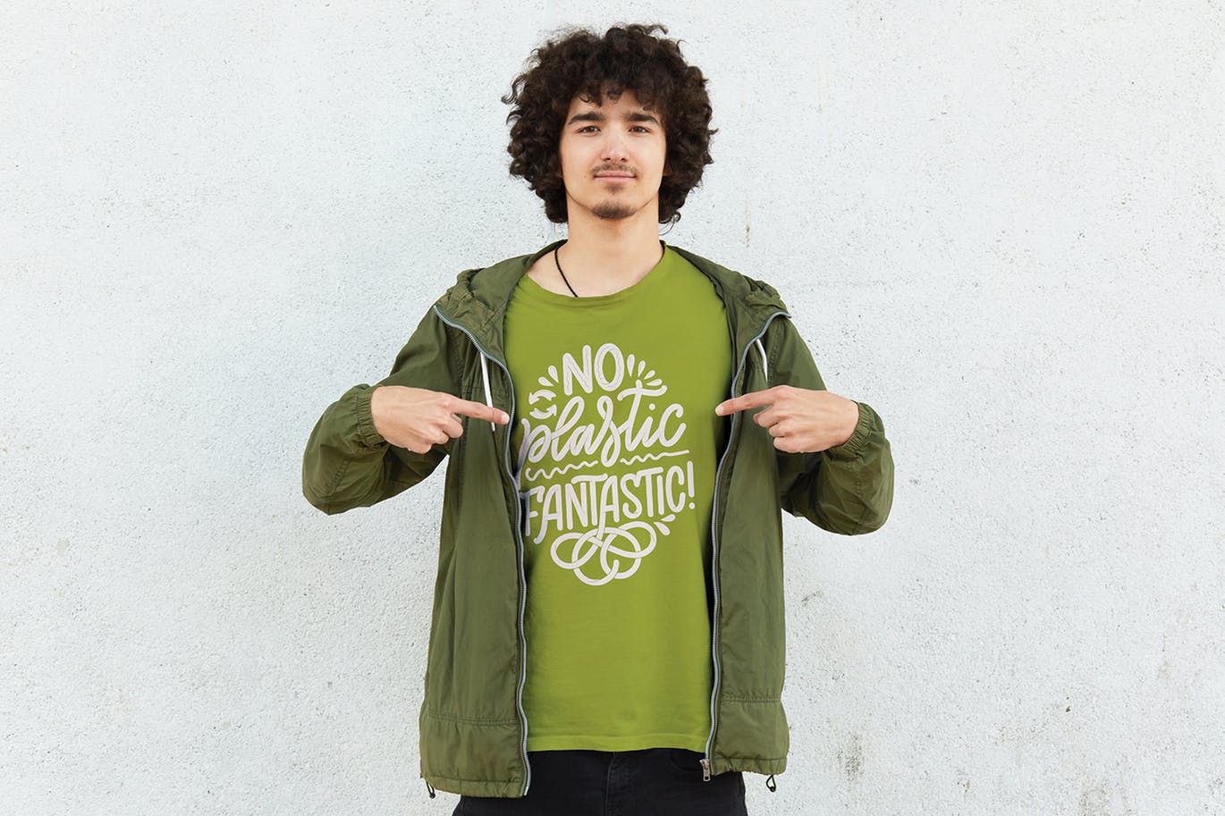 T恤系列服装印花设计展示样机素材库精选合集v03 T-Shirt Mockup Collection 03插图(2)