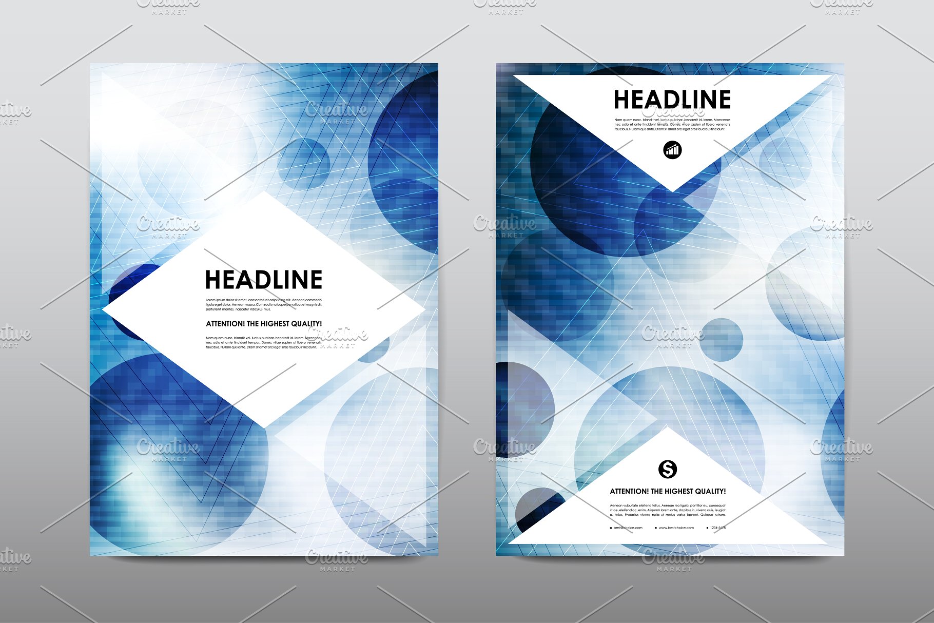 50+商业企业宣传小册子模板 50+ Business Brochures Bundle插图(21)