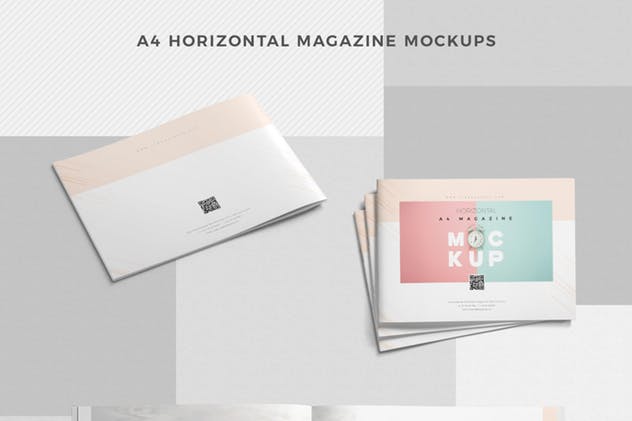 43款个性独家杂志样机模板 43 Magazine Mockups Bundle插图(1)