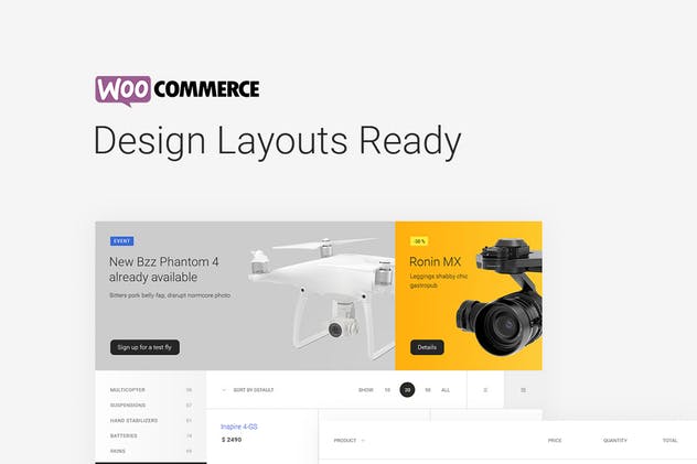 小型电子商务网上商城设计PSD模板 Bzzz – Gadgets eCommerce PSD Template插图(3)