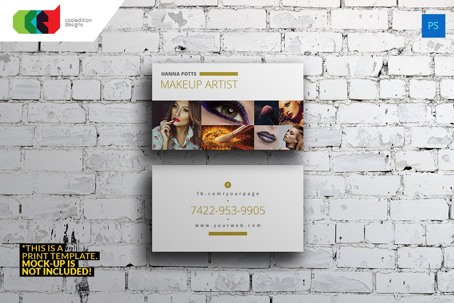 一组多用途商务名片模板 Multipurpose – Business Card 66插图(1)