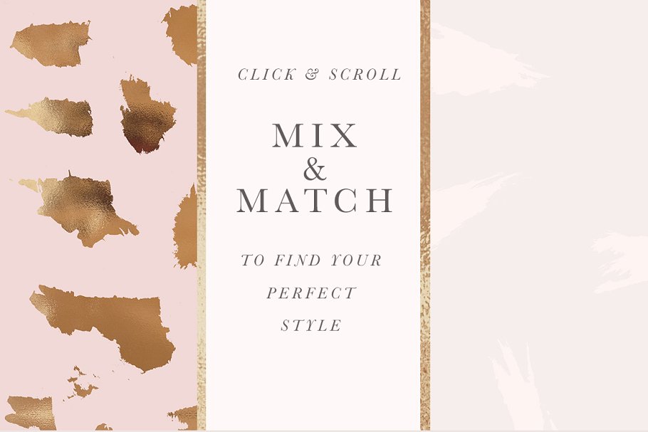 女性品牌专属纹理合集 Feminine Branding Patterns插图(3)