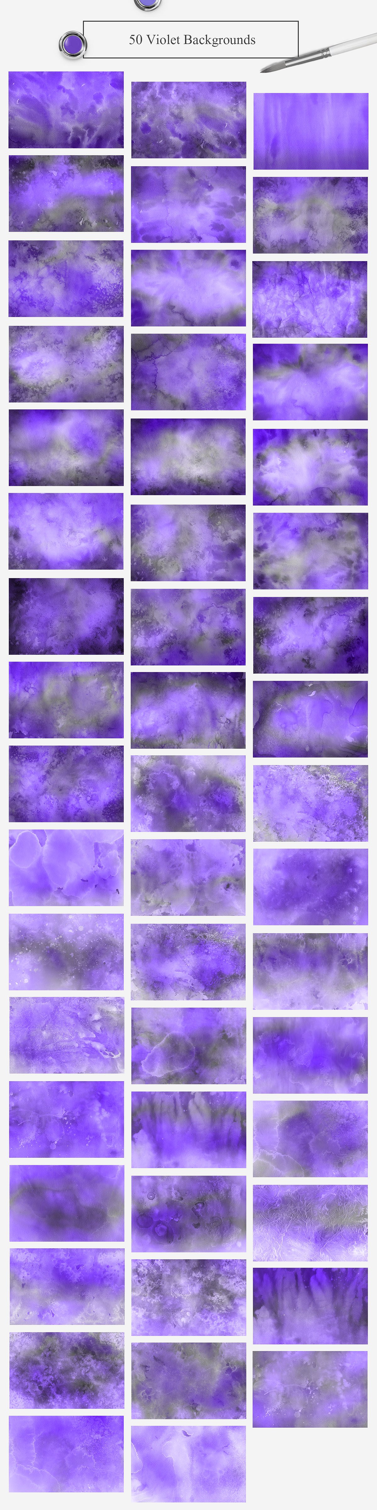 500张水彩纹理背景素材大合集3.32G[jpg]插图(15)