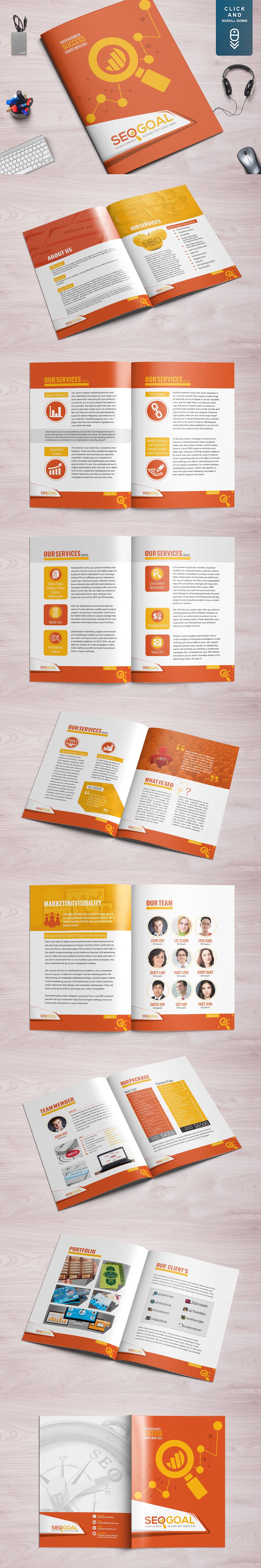 15合1小册子模板合辑下载 Brochure Bundle [indd,eps] 1.22GB插图(13)