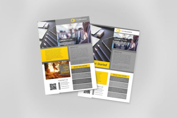 多用途企业宣传海报设计模板v3 2 Multipurpose Business Flyer