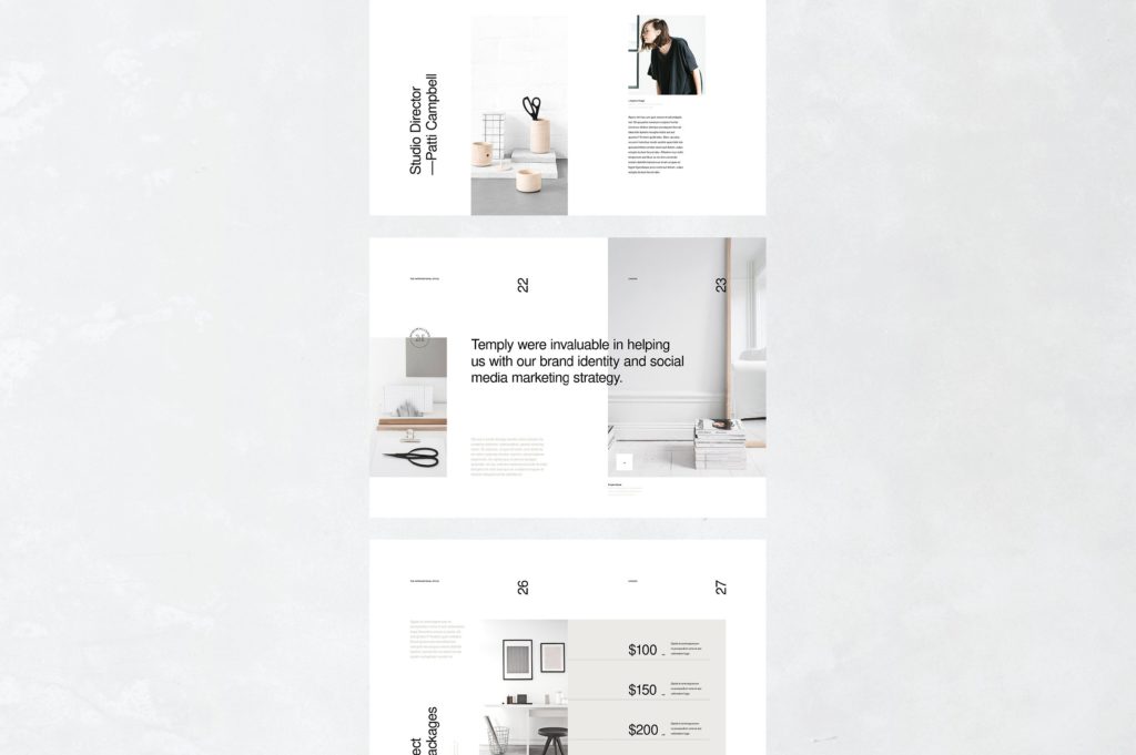 版式精致的画册模版下载[indd]插图(7)