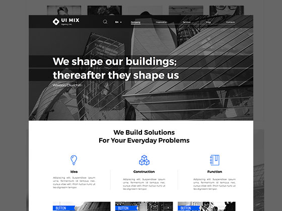 UI Mix Template素材之家精选sketch素材
