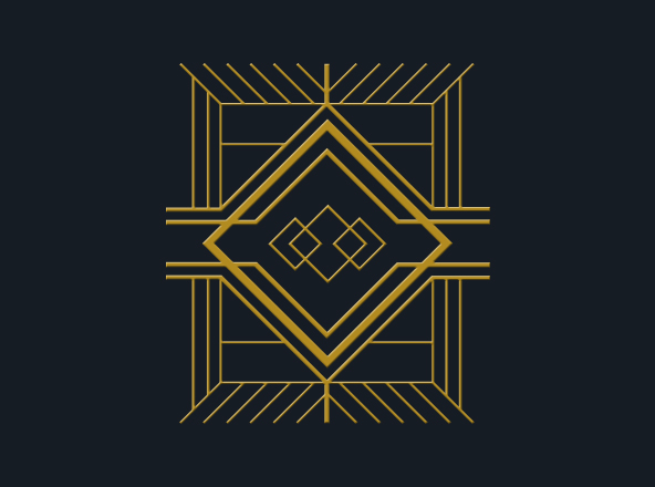 复古装饰艺术设计元素素材 Art Deco Design Elements