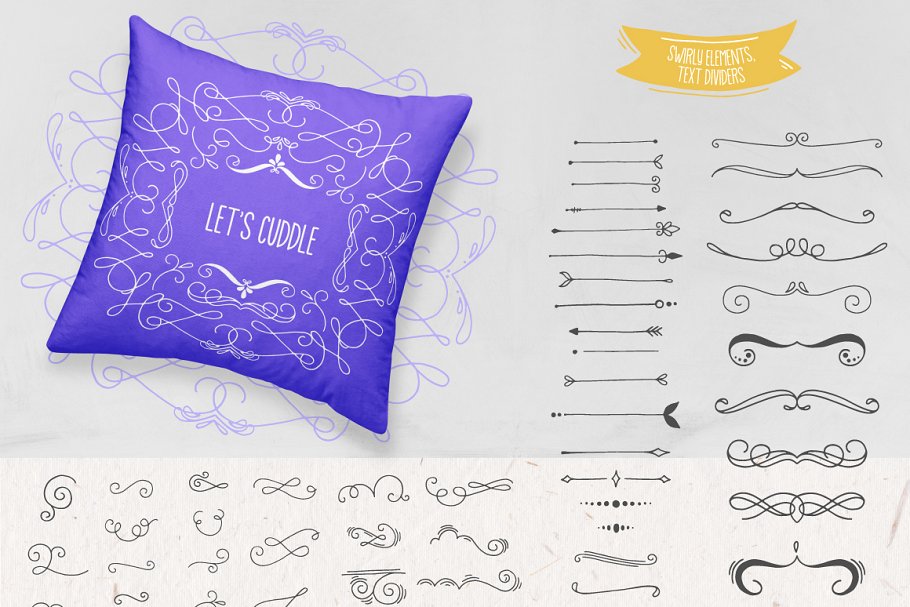 创意手绘装饰元素工具包 Decoration Toolkit Pro插图(5)