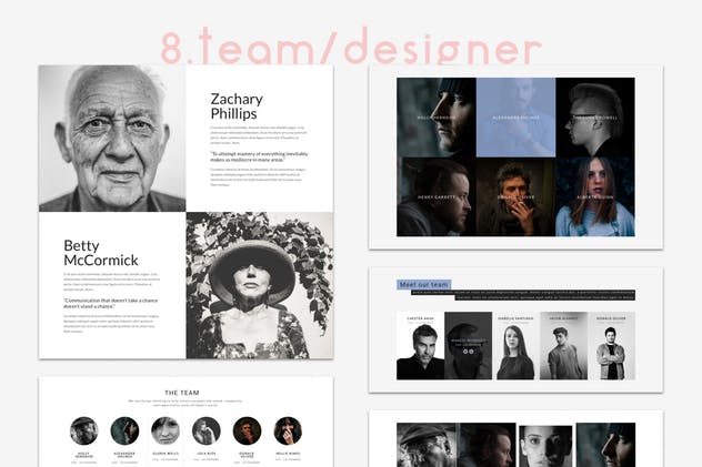 专业的Web用户界面工具包[260+UI组件] 4ocal Web UI Kit for Photoshop插图(11)