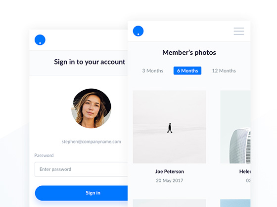 简约用户管理仪表板界面素材之家精选sketch素材