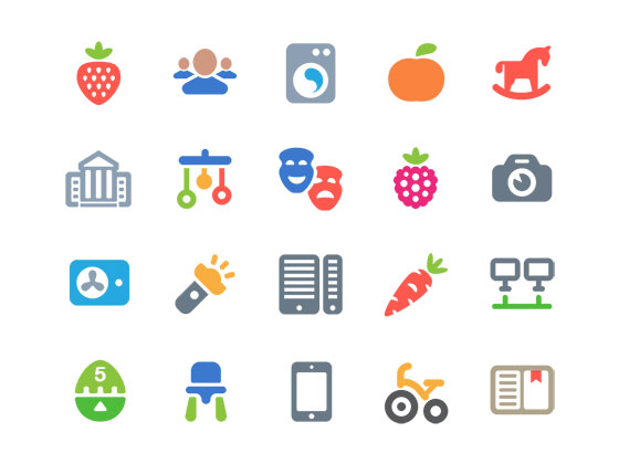 Cosmo 多彩图标素材之家精选sketch素材