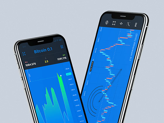 股市和区块链应用界面包素材之家精选sketch素材
