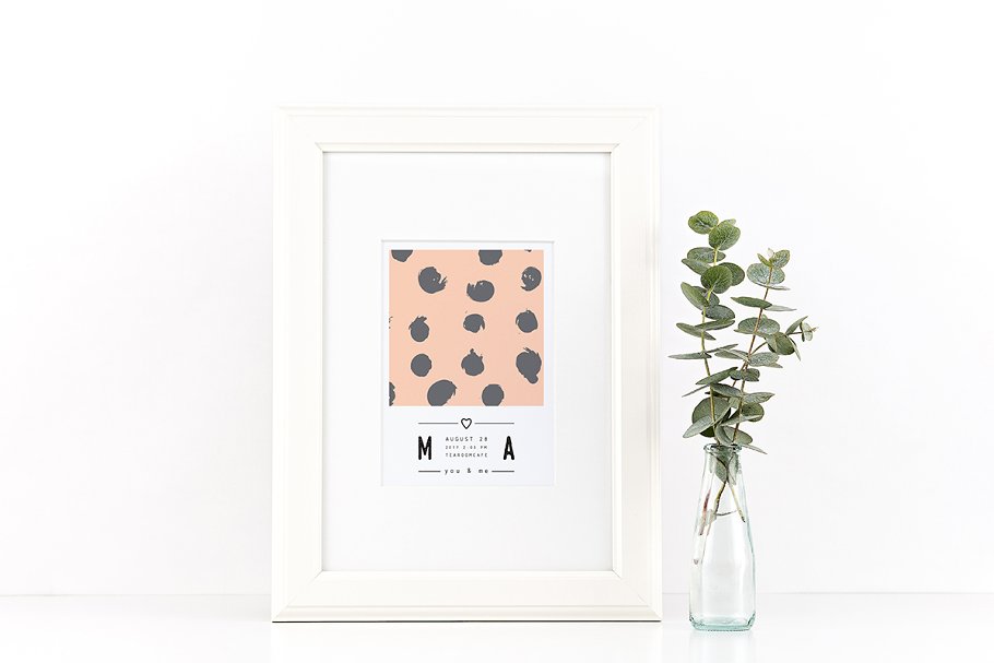 办公文具印刷品手绘图案背景素材 Poetry Vector Set插图(2)