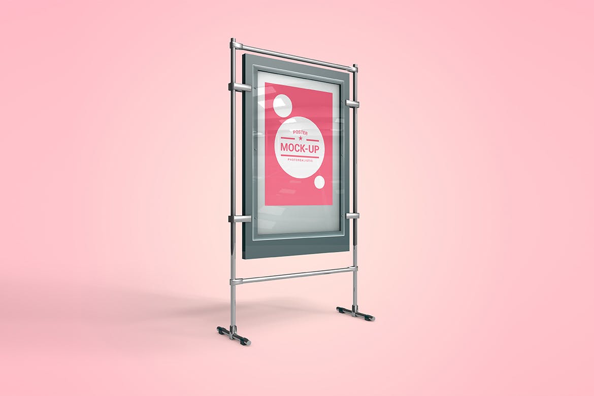 10个高品质的海报传单DM样机VI展示模型mockups插图(1)