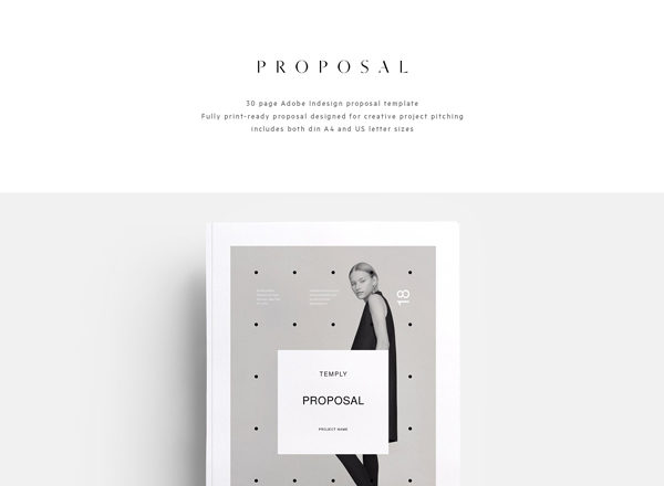 版式精致的画册模版下载[indd]