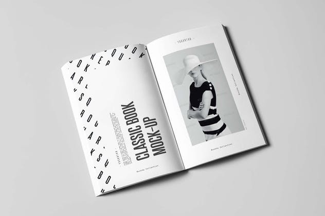 经典书籍样机模板 Classic Book Mock-up插图(5)