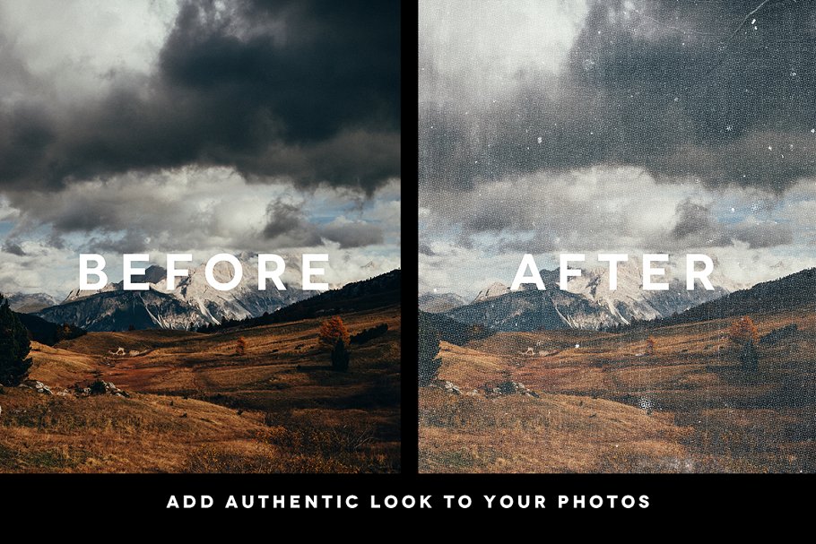 照片复古风格效果设计灰尘覆盖纹理v02 Dusty Overlay Textures Vol. 02插图(1)