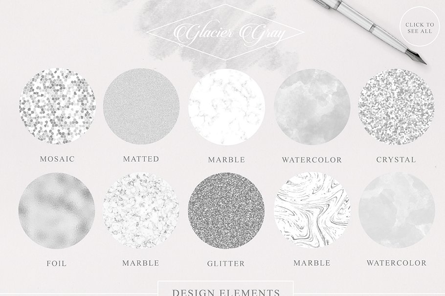 大理石金属纹理合集 Elegant Toolkit Pro插图(3)