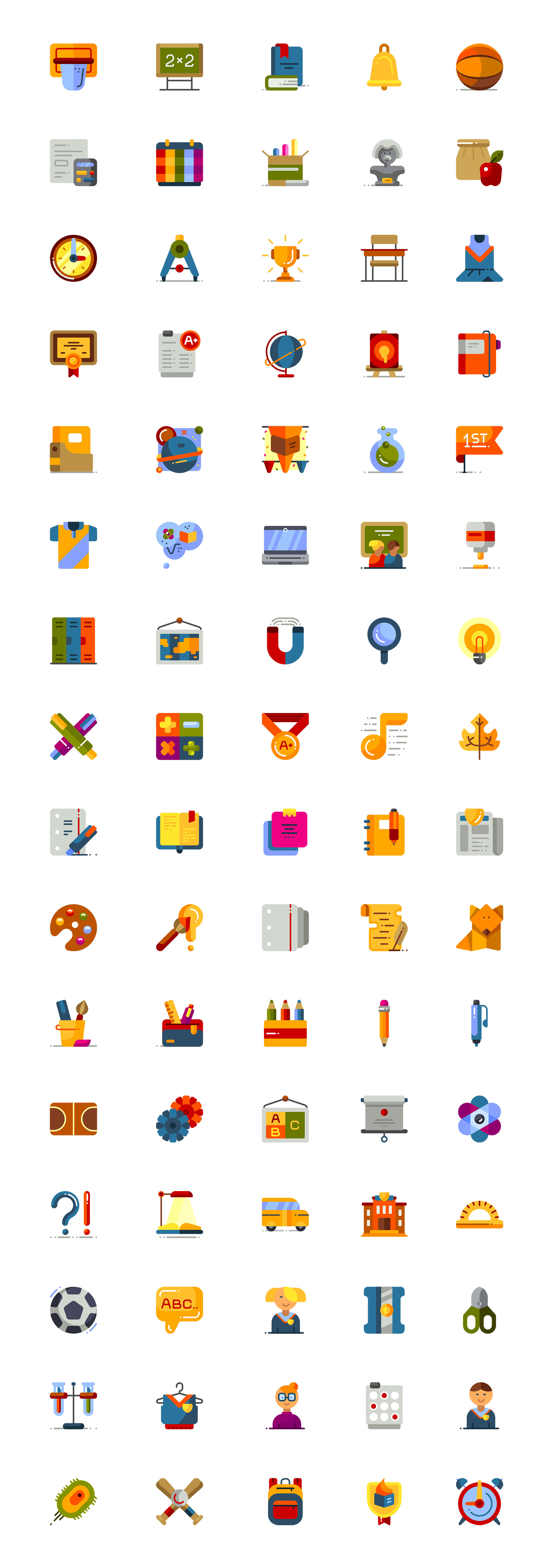 80 枚校园时光图标