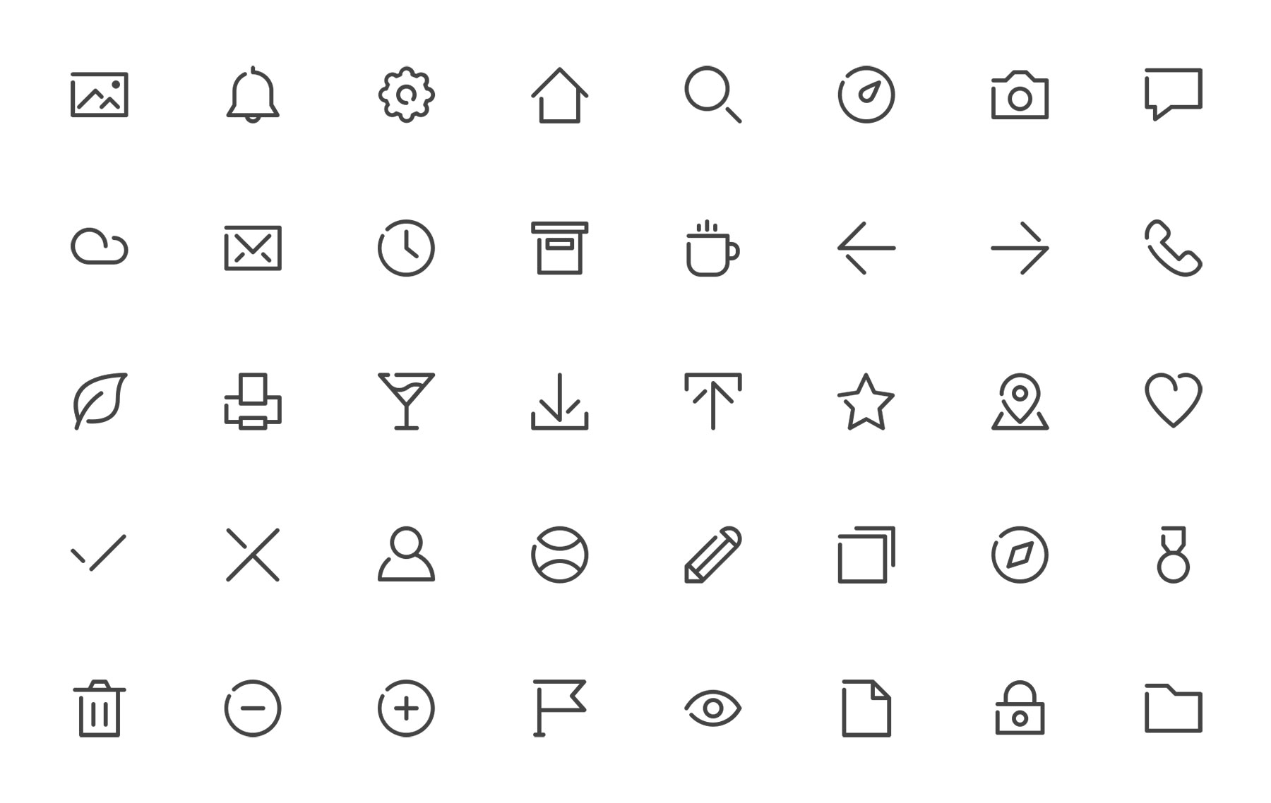 Freeline Icons
