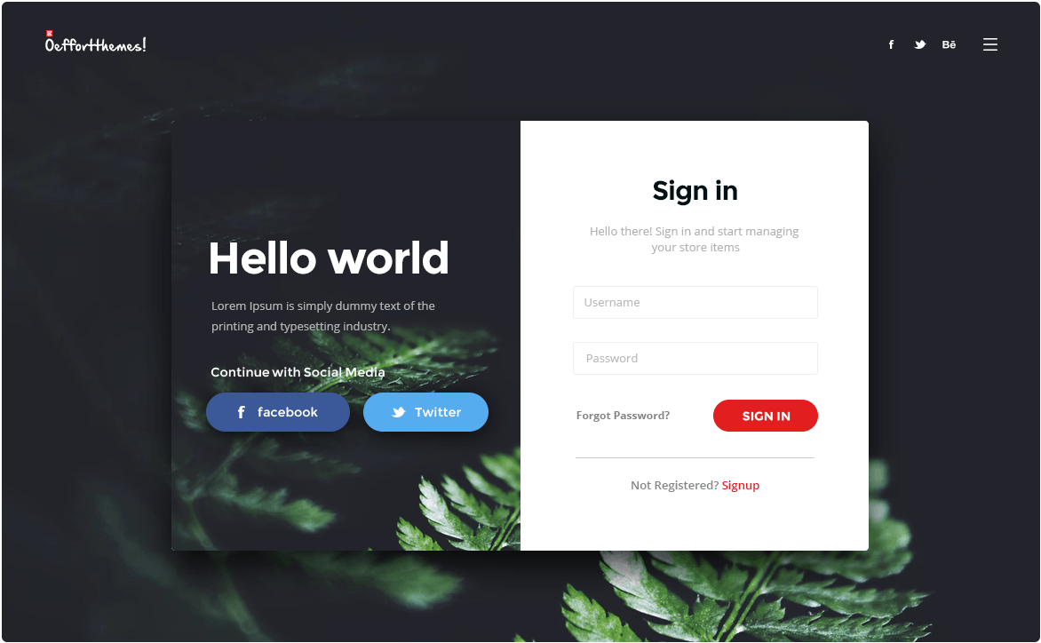 多用途网站UI设计套件PSD模板 Multipurpose Web UI Kit插图(6)