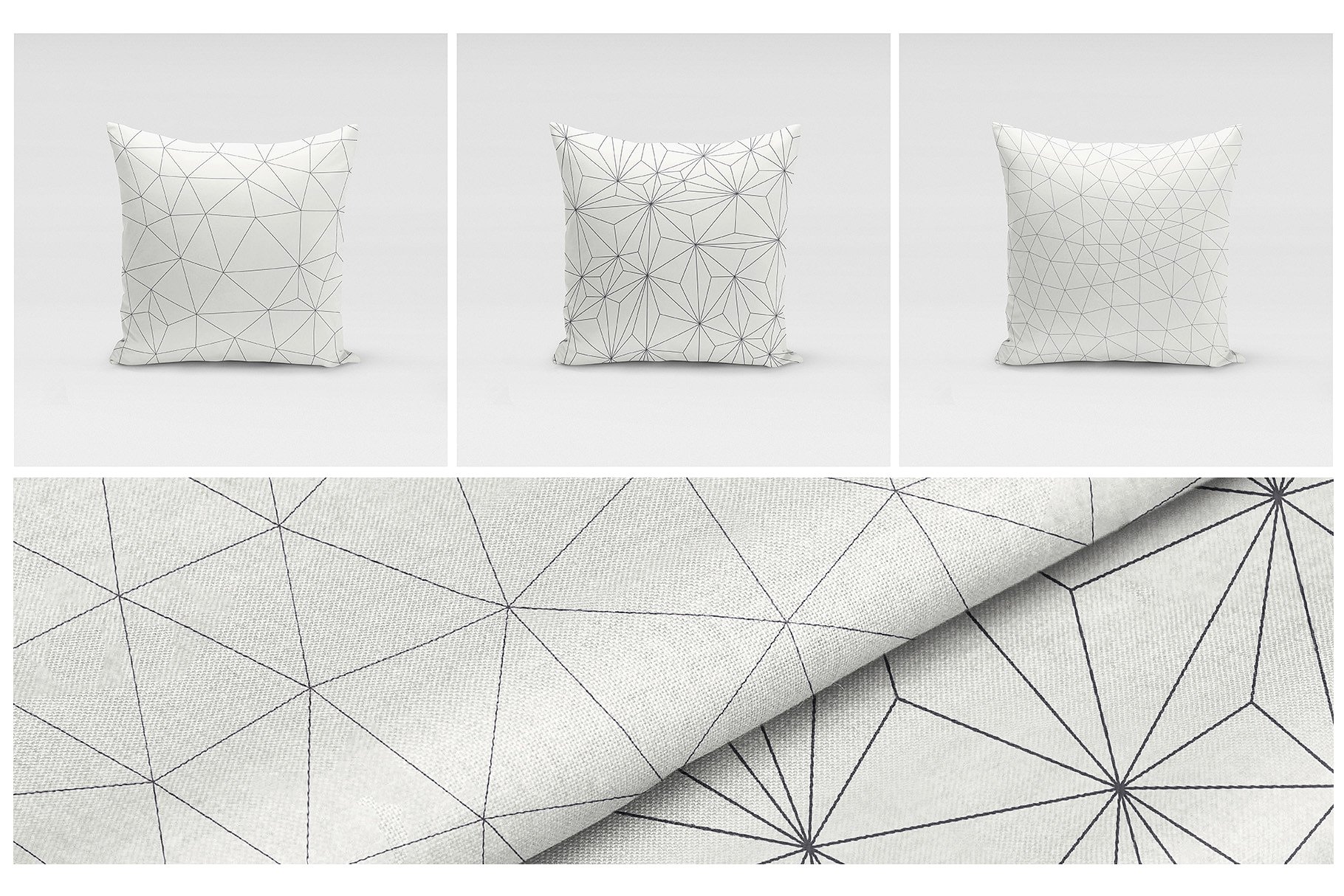 抽象线性无缝图案纹理 Linear Seamless Patterns Set插图(4)