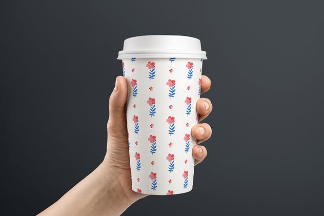 水彩花卉元素无缝插画套装 Watercolor Floral Kit插图(7)