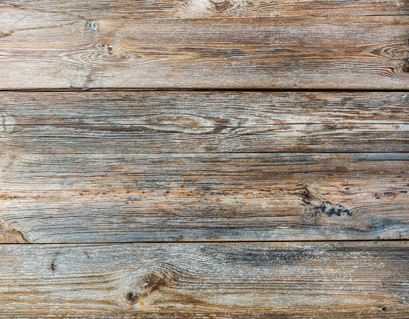 古朴褪色的木质纹理背景  Old rustic faded wooden texture插图