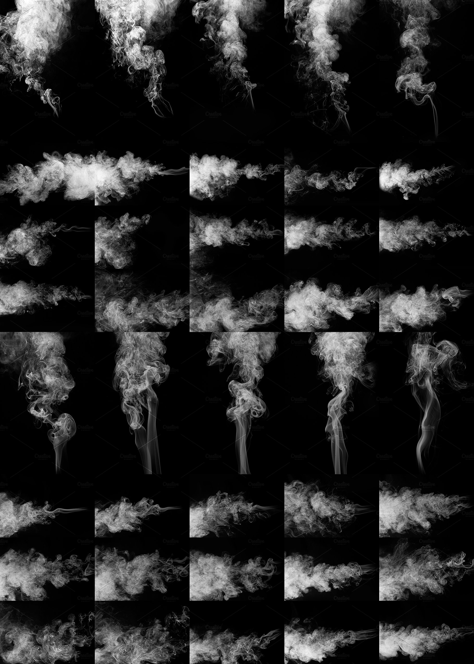 烟雾萦绕叠层背景 SUMMER SALE -66%! Smoke-Fog overlay插图(3)