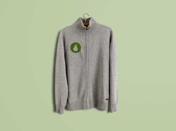 拉链卫衣服装设计样机模板 Hoodie Mockup