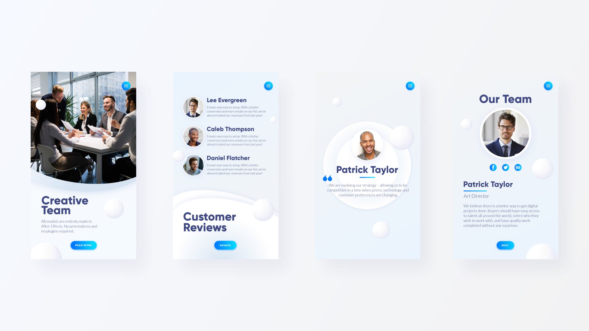 企业品牌宣传H5页面设计模板合集 Corporate Instagram插图(1)