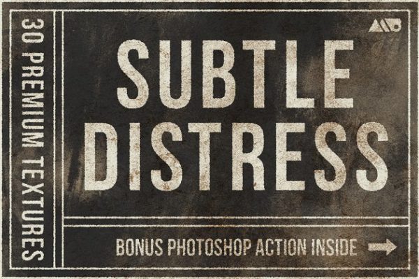 细微噪点旧式印刷纯手工纹理合集 Subtle Distress Texture Pack