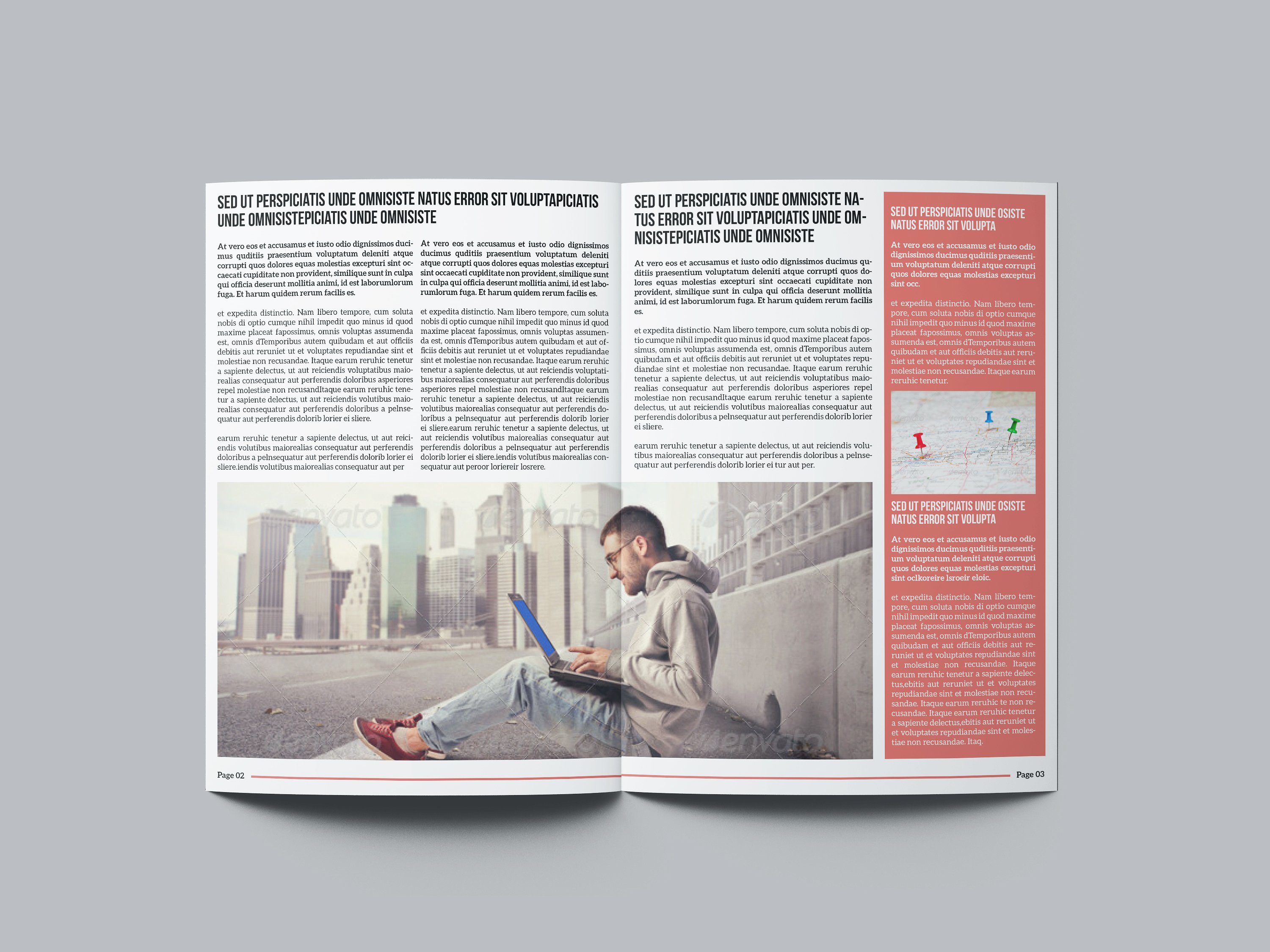 10页商业化时事通讯类杂志模板下载[indd]插图(4)