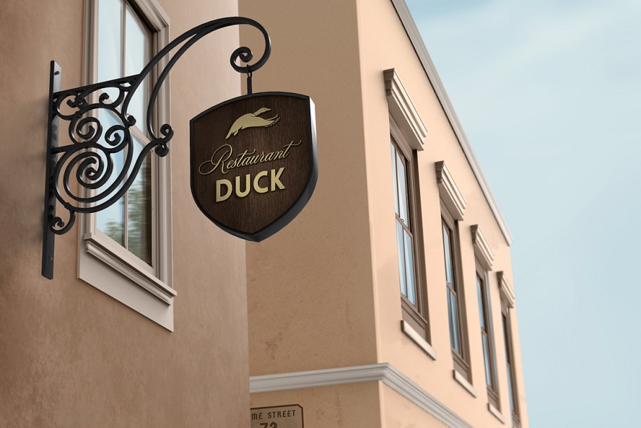 西式餐馆样机合集[酒瓶、酒杯、开瓶器&店招] Wine / Restaurant Mock-Ups Set插图(3)