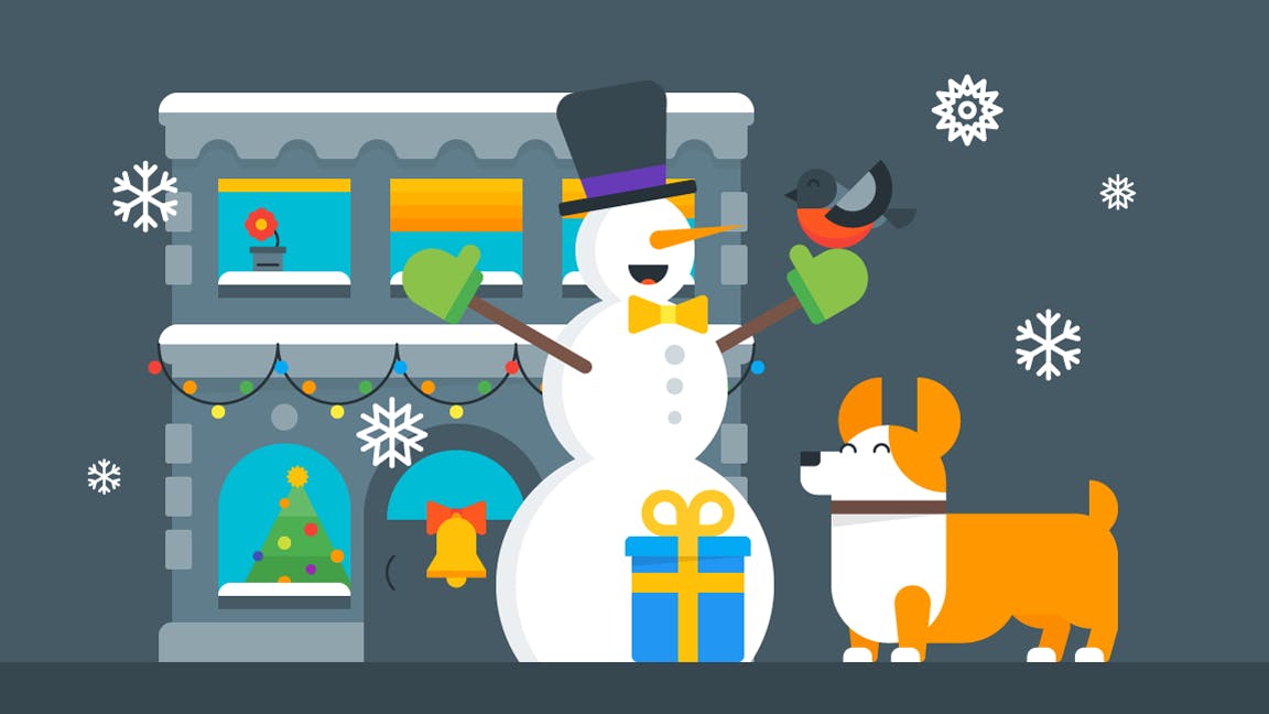 圣诞节&新年庆祝主题矢量插画素材 Christmas & New Year Illustrations插图(3)