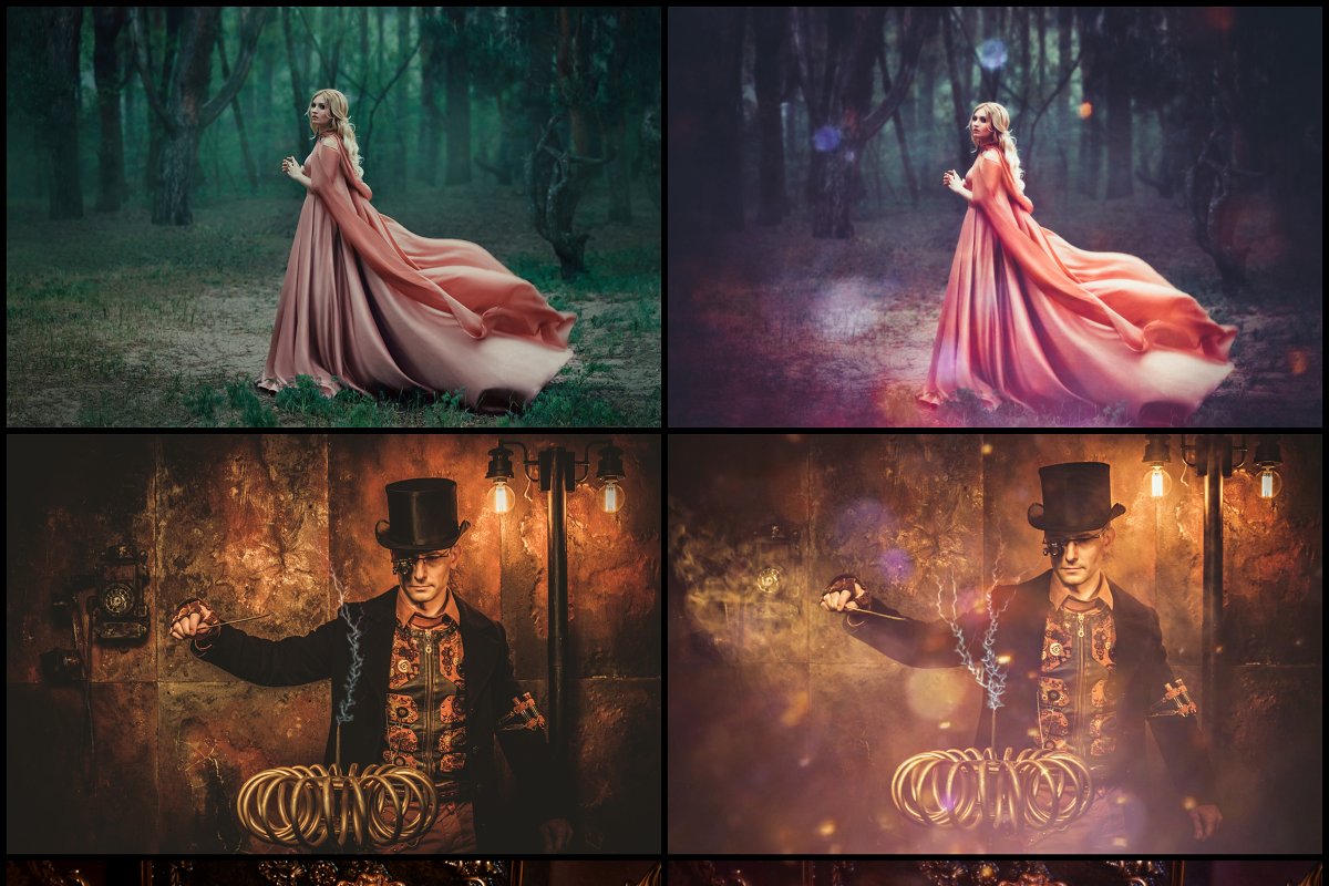 人物魔法仙境魔术照片背景叠层插图(3)