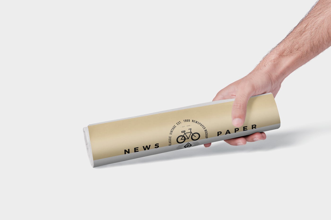 报纸排版设计图预览样机模板 Photorealistic Newspaper Mockups插图(6)